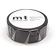 KAMOI カモ井加工紙 mt Masking Tape MT01P207R Matte Black │ Seal Masking Tape