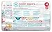 Honest Baby Diapers, Rose Blossom, Size 0 Newborn (160 Count)