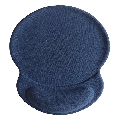 AxeSickle (Navy Blue) Wrist Mouse Pad,Ergonomic Gaming Office Silicone Gel Mouse Pad With Wrist Support - Non-slip Rubber Base.
