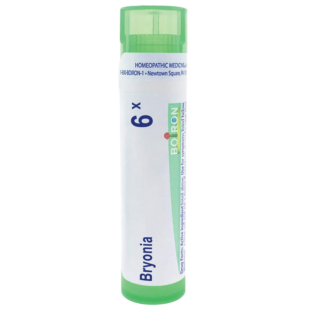 Boiron Bryonia 6X Homeopathic Medicine for Muscle & Joint Pain - 80 Pellets