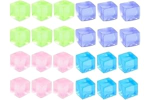 50Pcs Stress Balls for Fidget Toys, Squeeze Cubes Ball, Easter, Valentines, Stocking Stuffers, Birthday Stress Balls Bulk Cla