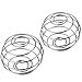 EBYTOP Stainless Blender Mixing Wire Whisk Ball for Shaker Cup Bottle Mixers,2PCS