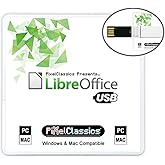 LibreOffice 2025 Home and Student 2024 Professional Plus Business Compatible with Microsoft Office Word Excel PowerPoint Adob