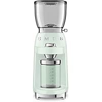 Smeg 50's Retro Style Aesthetic Coffee Grinder, CGF01 (Pastel Green)