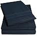 1500 Supreme Collection Queen Sheet Sets Navy Blue - Luxury Hotel Bed Sheets and Pillowcase Set for Queen Mattress - Extra Soft, Elastic Corner Straps, Deep Pocket Sheets, Queen Navy Blue