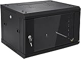 6U Wall Mount Server Cabinet Network Rack Enclosure