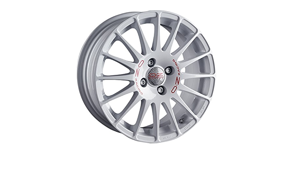 OZ Superturismo Wrc White Red Lettering 7x17 ET40 4x100 ...