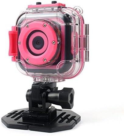 Best Digital Kids Camera For Girls Boys,HD Video Action Camera Toy For Children Holiday Birthday camcorder,with Games Bag Hand Leash Head Strap Funny Sticker,30m Waterproof Prismtec.