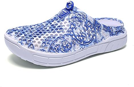 BODONWomens Summer Breathable Mesh Slippers Lightweight Mesh Clog Quick Drying Garden Shoes Footwear Anti-Slip Shoes