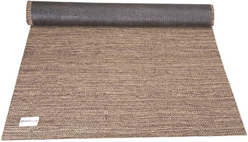Sol Living Cotton Yoga Mat Organic Cotton Yoga Mat Non-Slip Odor Free Yoga Rug Eco-Friendly Multi-Purpose Yoga Equipment Fitness Mat Mediation Pad 24 x 72 Brown - Thumbnail 4