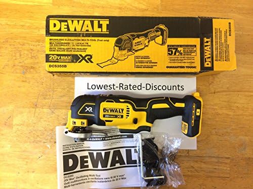 DCS355B 20V XR Oscillating Multi-Tool