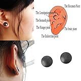 Earrings,NNDA CO 1Pair Weight Loss Earrings Healthy Stimulating Acupoints Stud Magnetic Therapy