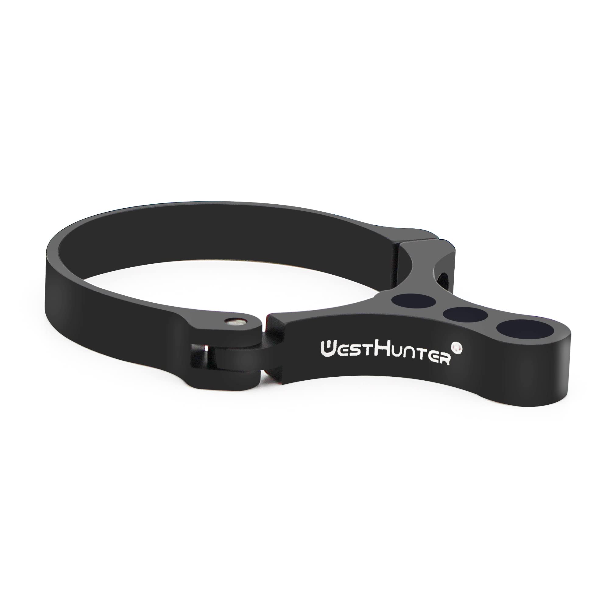 WestHunter Optics 44 mm Riflescope Switchview Throw Levers | without Notch, Black