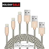 Charging Cable for iPhone,lightning Cable for iPhone 7/7 Plus/6/6s,3Pack Charging Cord for iPhone Lightning Devices
