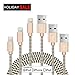 Charging Cable for iPhone,lightning Cable for iPhone 7/7 Plus/6/6s,3Pack Charging Cord for iPhone Lightning Devices