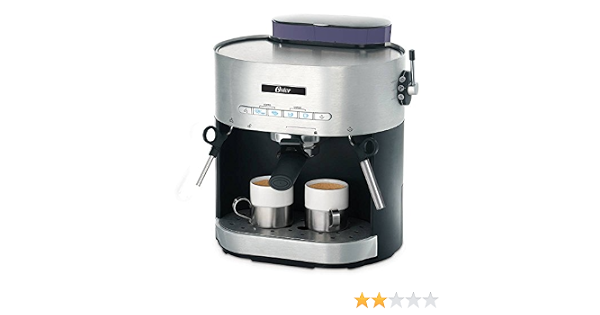 Cafetera Oster BVSTEM7701-013 para Espresso y Capuccino con Selector  Automático- Negra : Amazon.com.mx: Hogar y Cocina