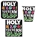 Holy Bleep 30 Tableware Pack for 16: Includes Napkins, Dinner Plates, and Cups