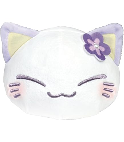 Amazon.com: Furyu Nemuneko Cat (Green) Pastel Color Plush