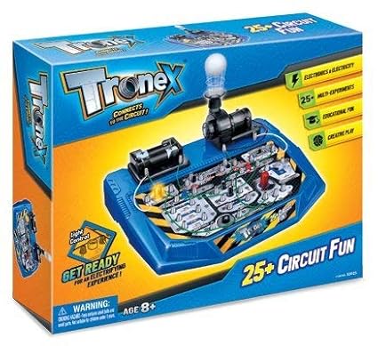 TRONNEX 25+ Circuit Fun, Create Fun Electronics Circuits , for Kids - 8+ Years
