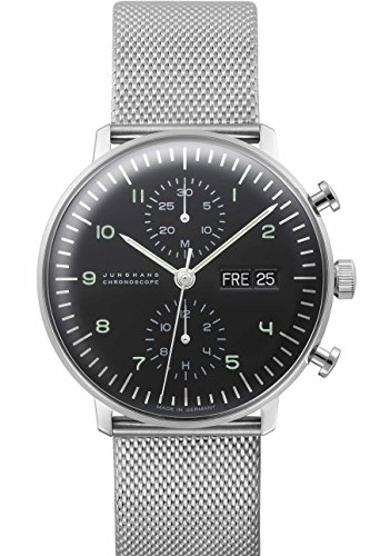 Junghans max bill chronoscope men s automatic watch - 027/4500.45…