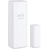 eufy Security Entry Sensor, Detects Opened and Closed Doors or Windows, Sends Alerts, Triggers Siren, 2-Year Battery Life, Indoor-use Only, Requires HomeBase, HomeBase E, or HomeBase 2 (Renewed)