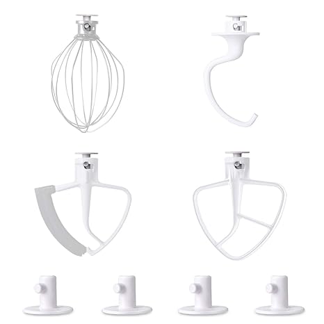 Lanmu Holder For Kitchenaid Mixer 4 Pack Attachment Stand Mixer