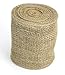 Kel-Toy Jute Burlap Ribbon Roll, 6-Inch by 10-Yard, Natural