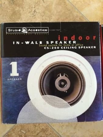 studio acoustics ceiling speakers