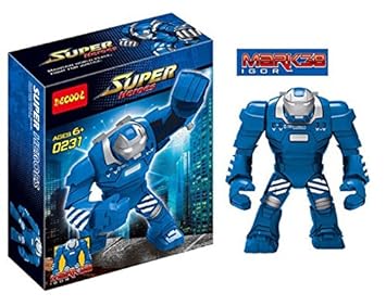 Amazon.com: Al por mayor 10 piezas DECOOL 0231 bloques de construcción Super Heroes Iron Man Mark 38 Igor Minifiguras Ultron Compatible con juguetes: Baby