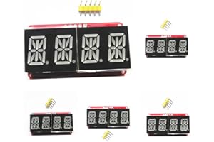 AMAGOGO 5 Pcs LED Displays Tube LED Display Segment Displays Module I2