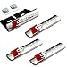 4pcs Set B252 Car Styling Silver S Line Sline Grille + Fender Side + Back Emblem Decal Badge Sticker AUDI A3 A4 A5 A6 A7 A8 Q3 Q5 Q7