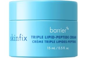 Skinfix Triple Lipid-Peptide Cream Mini - 0.5 oz - Rich Face Moisturizer with Hyaluronic Acid - Hydrates Dry, Sensitive Skin 
