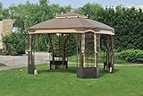 Sunjoy Replacement Canopy Set for 10x12ft Bay Window Gazebo