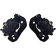 M MATI Front Left & Right Brake Caliper Set for Can-Am Outlander 450 500 570 650 800 850 1000 Renegade 500 570 650 800 850 1000 with Pads 705600862 705600861