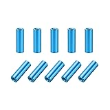 uxcell 10 Pcs M3x15mm Round Aluminum Standoff
