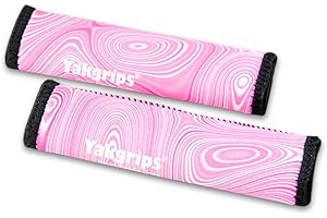 Yakgrips Takeapart Kayak Paddle Grips, No-Slip, Prevents Blisters (Pink Swirl) - Cascade Creek