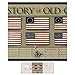 History of Old Glory Unframed Art Poster | American Flag Wall Art Decor | USA Patriot Poster for America Enthusiast & Vintage Artwork Collectors | Star Spangled Banner | 11 3/4 x 36 inches