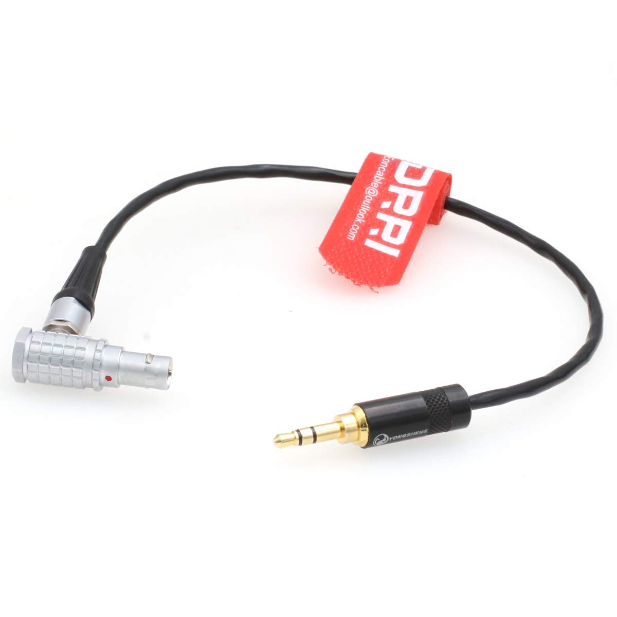DRRI RED Komodo/V-Raptor EXT to 3.5mm Tentacle Sync timecode Input Cable (30cm)