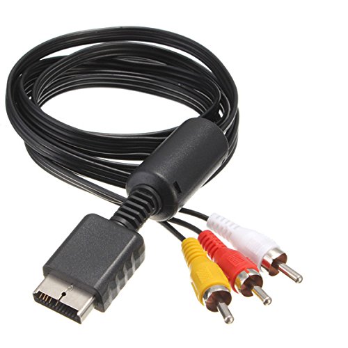 ILS - Audio Video AV Cable Wire to 3 RCA TV Lead for Sony Play Station PS2 PS3 - Thumbnail 4