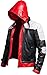 Jjacket Red Hood Jacket - Red Hood Motorcycle Jacket and Vest 2 in 1 (XL)