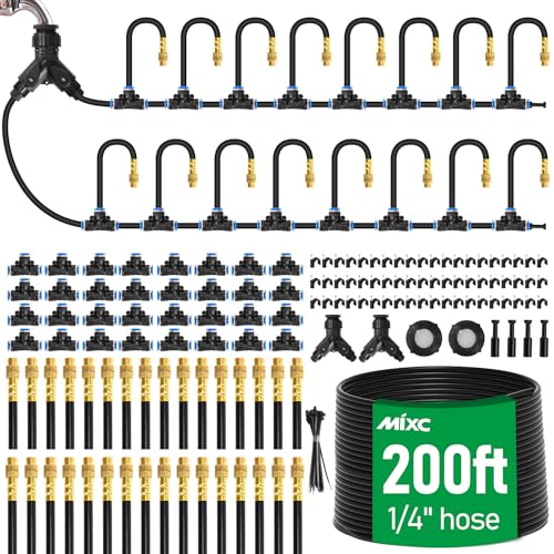 MIXC 200Ft Drip Irrigation System