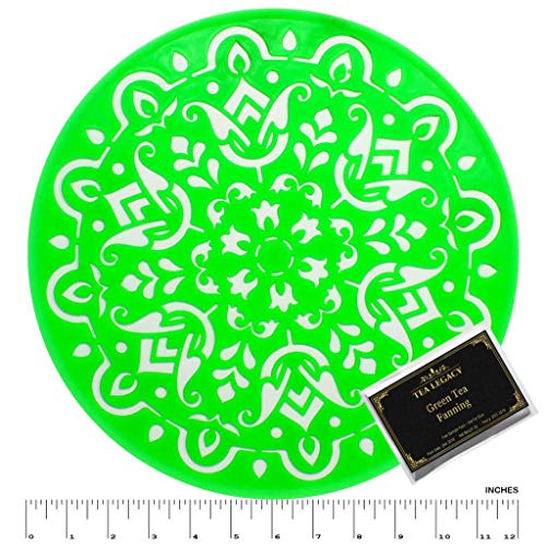 Download Yogic Mantra Rangoli Stencils 1 Stencil Large 12 Size Bundle With Tealegacy Sample Floral Hearts Taj Cross Mandala Stencils For Diwali Floor Decor Art Laxmi Puja Ganesh Pooja Holi Colors Lotus Buy