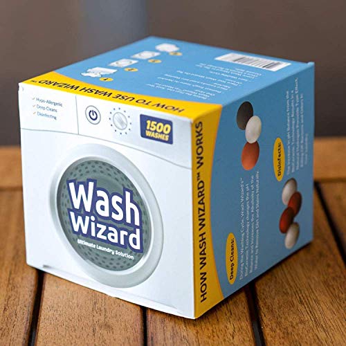 Wash Wizard Laundry Balls For Washing Machine (1 Pack) Reusable