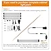 Albrillo 39 inch Extension Cable Male to Female, for LED Under Cabinet Lighting Accessories, Link Dimmer Switch and Power Adapter