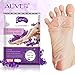 5 PAIRS Foot Peel Mask, Exfoliating Callus Peel Booties,Peeling Off Calluses & Dead Skin, Baby Soft Smooth Touch Feet-Men Women (Lavender)