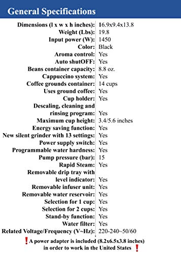 DeLonghi ECAM 21.117.B Kaffee-Vollautomat,1,8 l, schwarz – Bild 6