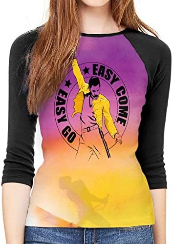 Women's Freddie Mercury Bohemian Rhapsody Half SleeveT-Shirt 3D Tops