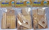 Creative Hobbies Wooden Model Kit Bird House - Wholesale Lot of 3 Kits