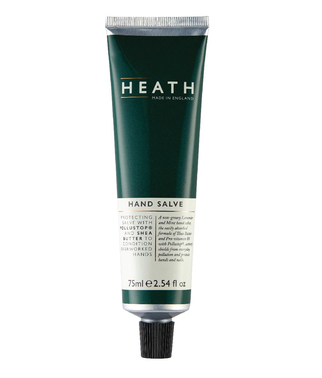 Heath Men’s Hand Salve 75ml, Hand Cream, Lavender Moisturiser, Shea Butter, For Cracked Skin, Roughness, Irritation and Calluses, Gift For Men, Travel Size, Vegan and Cruelty Friendly