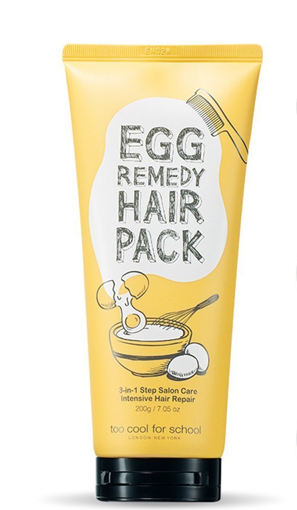 Too Cool for School Egg Remedy Hair Pack 200 g,8809532445530